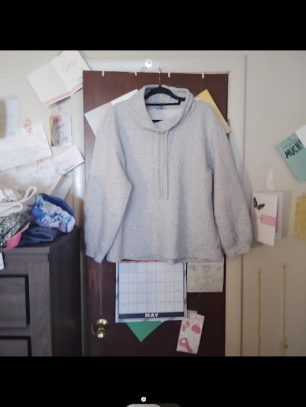 T By Talbots Speckled Funnel Neck Sweatshirt